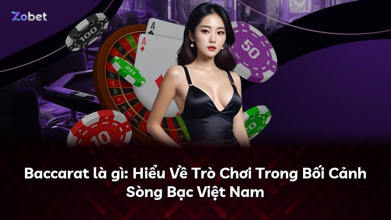 Baccarat là gì: Hiểu Về Trò Chơi Trong Bối Cảnh Sòng Bạc Việt Nam